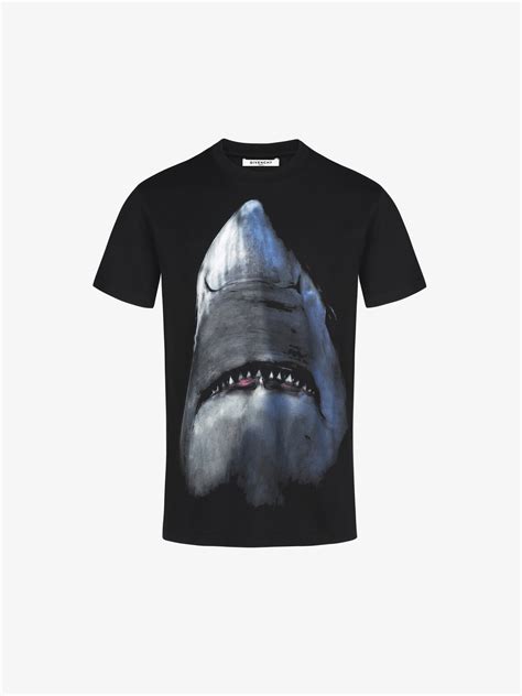 givenchy shark mouth t shirt|givenchy t shirt shark.